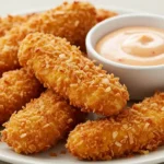 Coconut Chicken Fingers with Bang Bang Sauce recipe