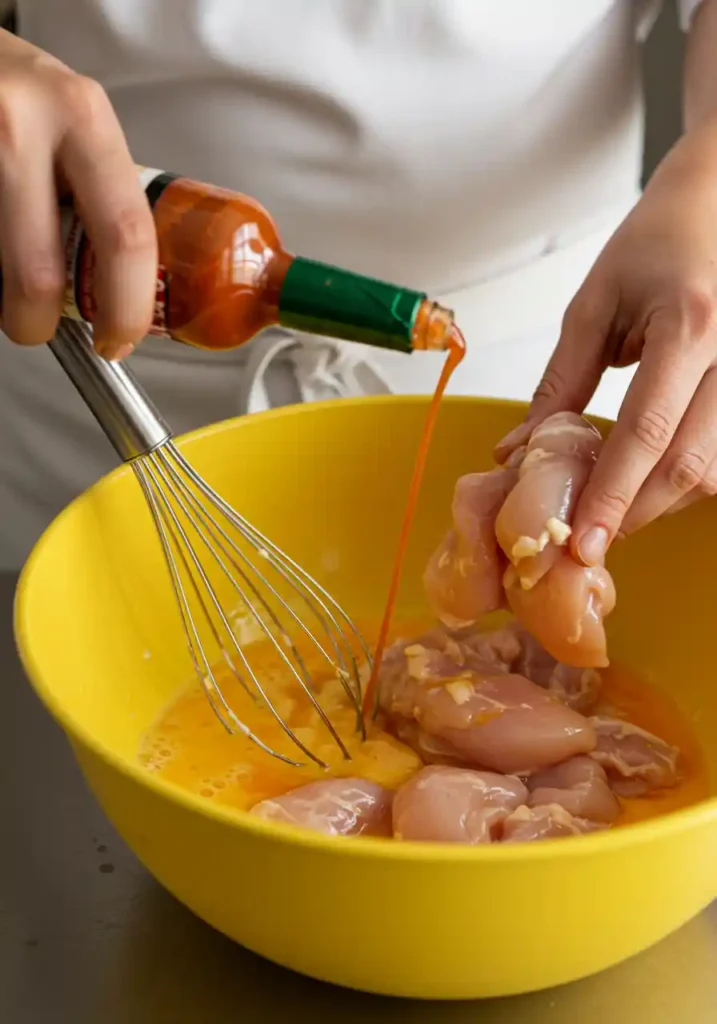 Prepare the chicken