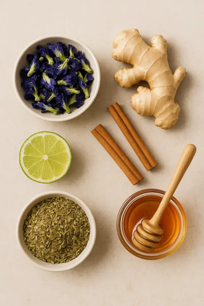 Ingredients for Brazilian Mounjaro recipe